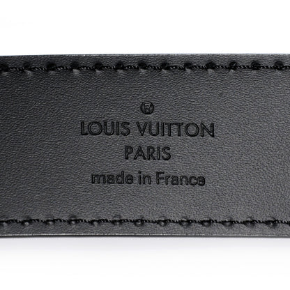Louis Vuitton Damier Graphite Ellipse Belt 85 34 5 of 7