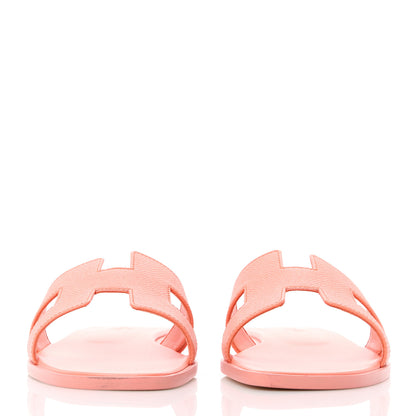 Hermes Epsom Oran Sandals 40 Orange Joey 2 of 9