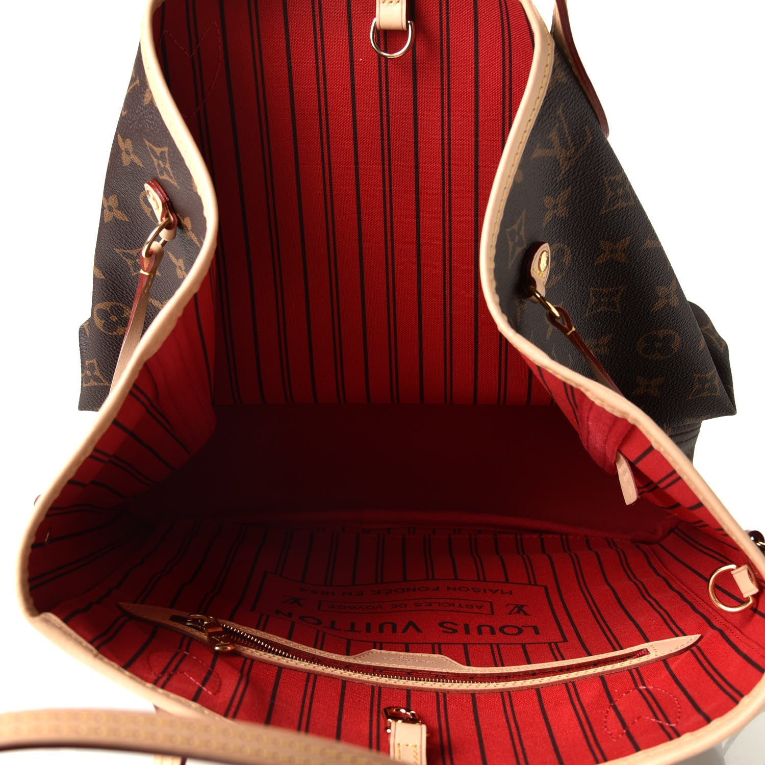Louis Vuitton Monogram Neo Neverfull MM Cherry 8 of 12