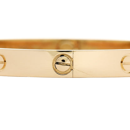 Cartier 18K Yellow Gold LOVE Bracelet 18 3 of 7