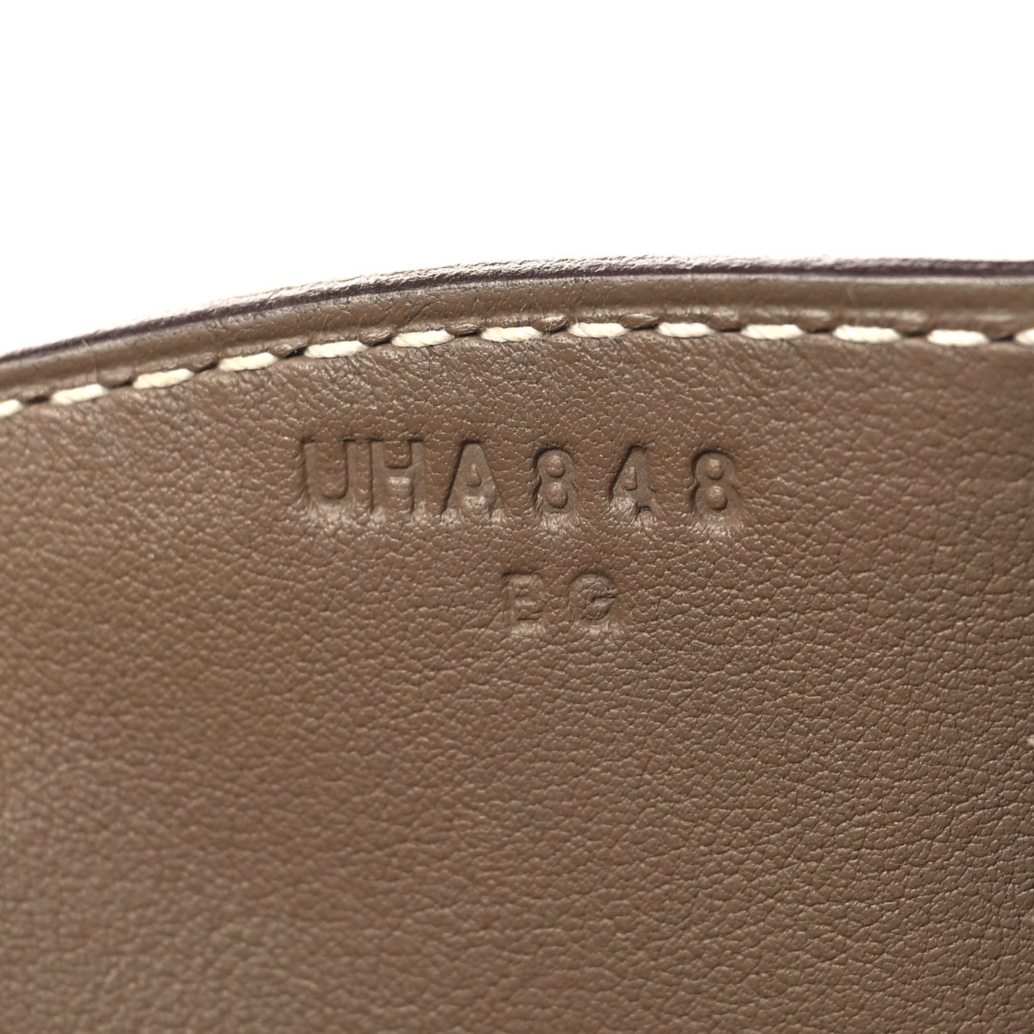 Hermes Togo Sac A Depeches 21 Messenger Bag Etoupe 7 of 12