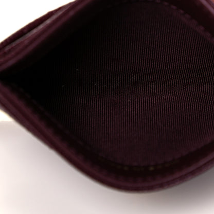 Chanel Caviar Quilted Card Holder Burgundy 5 of 12