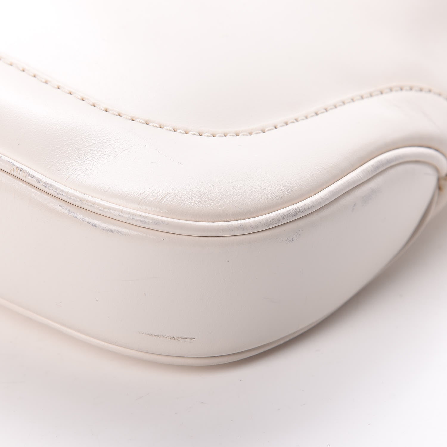 Gucci Calfskin Small Jackie O Hobo White 11 of 22