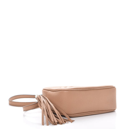 Gucci Pebbled Calfskin Small Soho Disco Bag Camelia 4 of 8