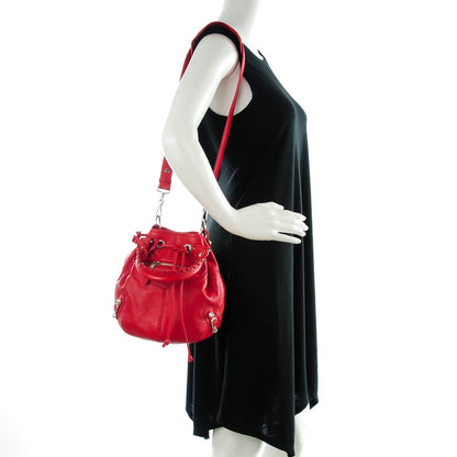 Balenciaga Agneau Giant 12 Silver Hardware Mini Pompon Coquelicot 2 of 7