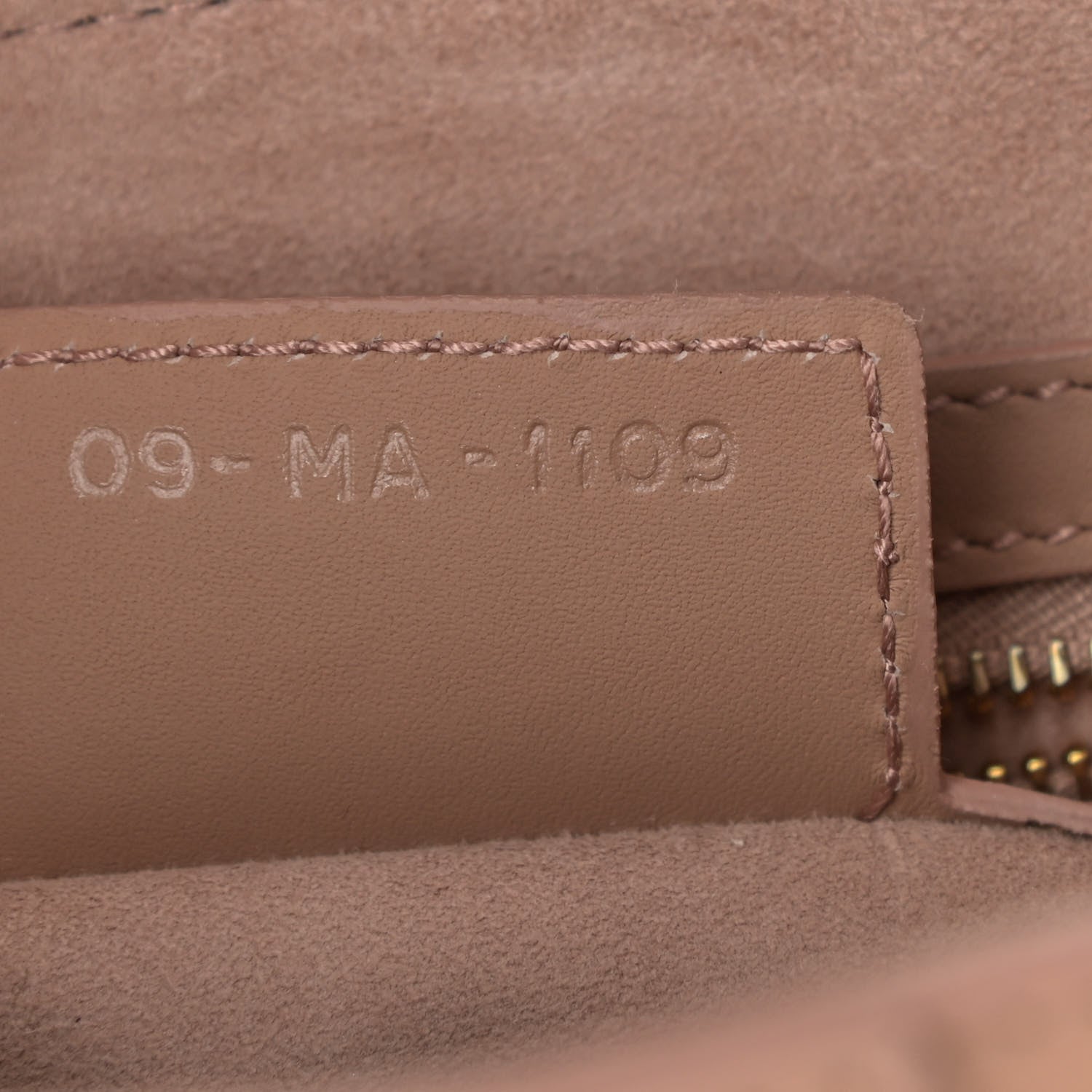 Christian Dior Ultra Matte Calfskin Saddle Bag Blush 7 of 10
