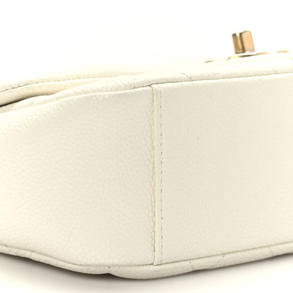Chanel Caviar Quilted Chain Soul Flap White 5 of 9