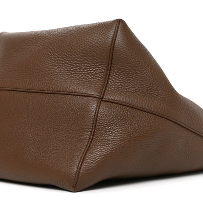 The Row Grained Calfskin Large N/S Park Tote Dark Taupe 10 of 10