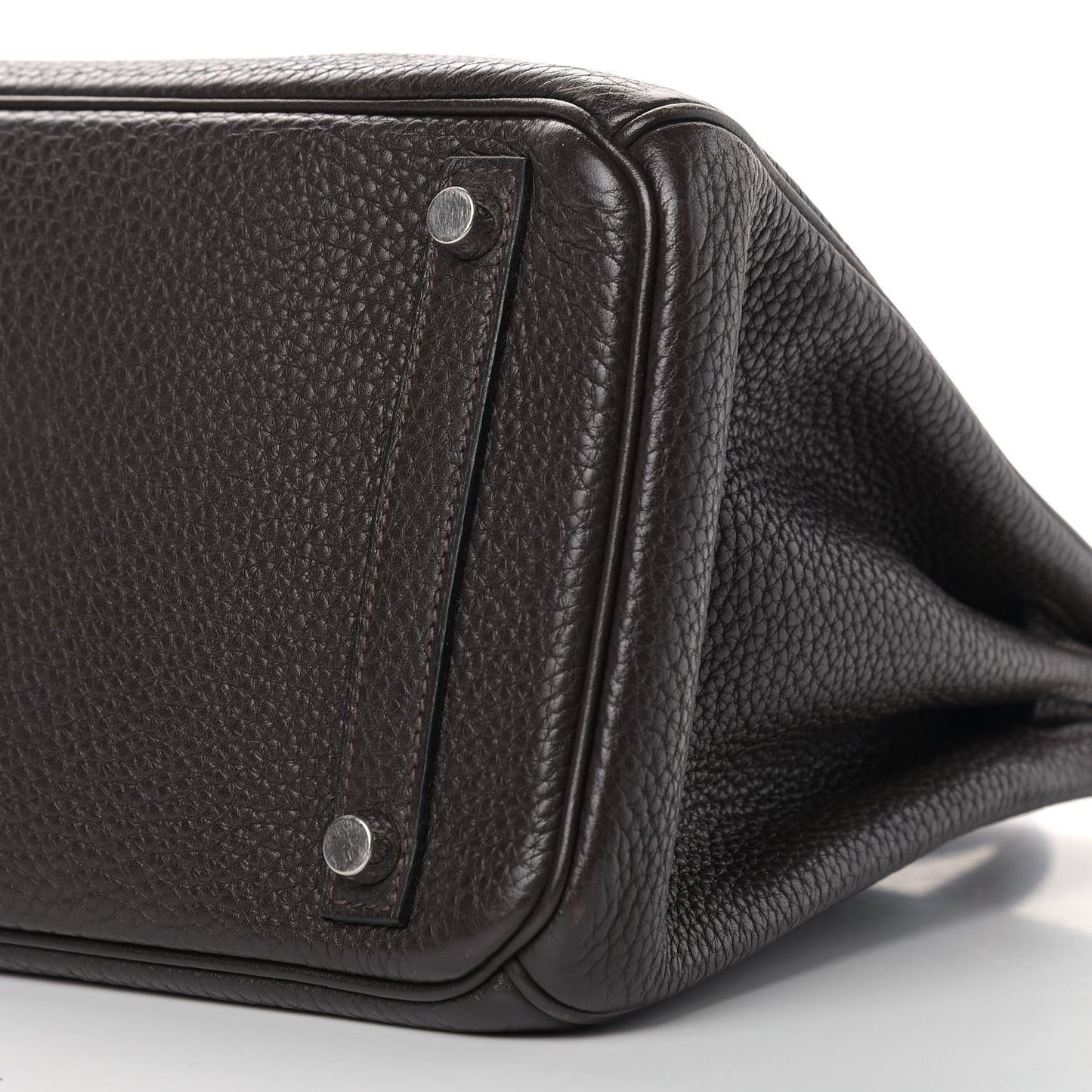 Taurillon Clemence Birkin 30 Chocolate