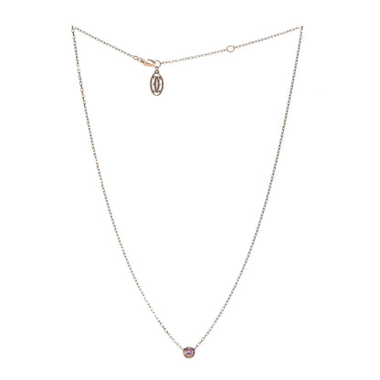 Cartier 18K Pink Gold Pink Sapphire D'Amour Pendant Necklace 3 of 6
