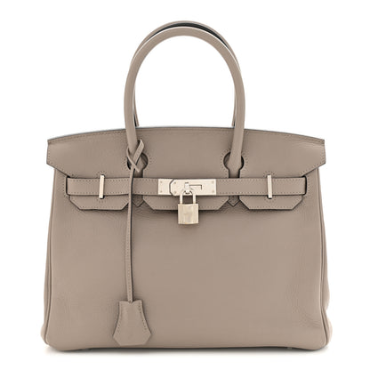 Hermes Taurillon Novillo Birkin 30 Gris Asphalte 1 of 11