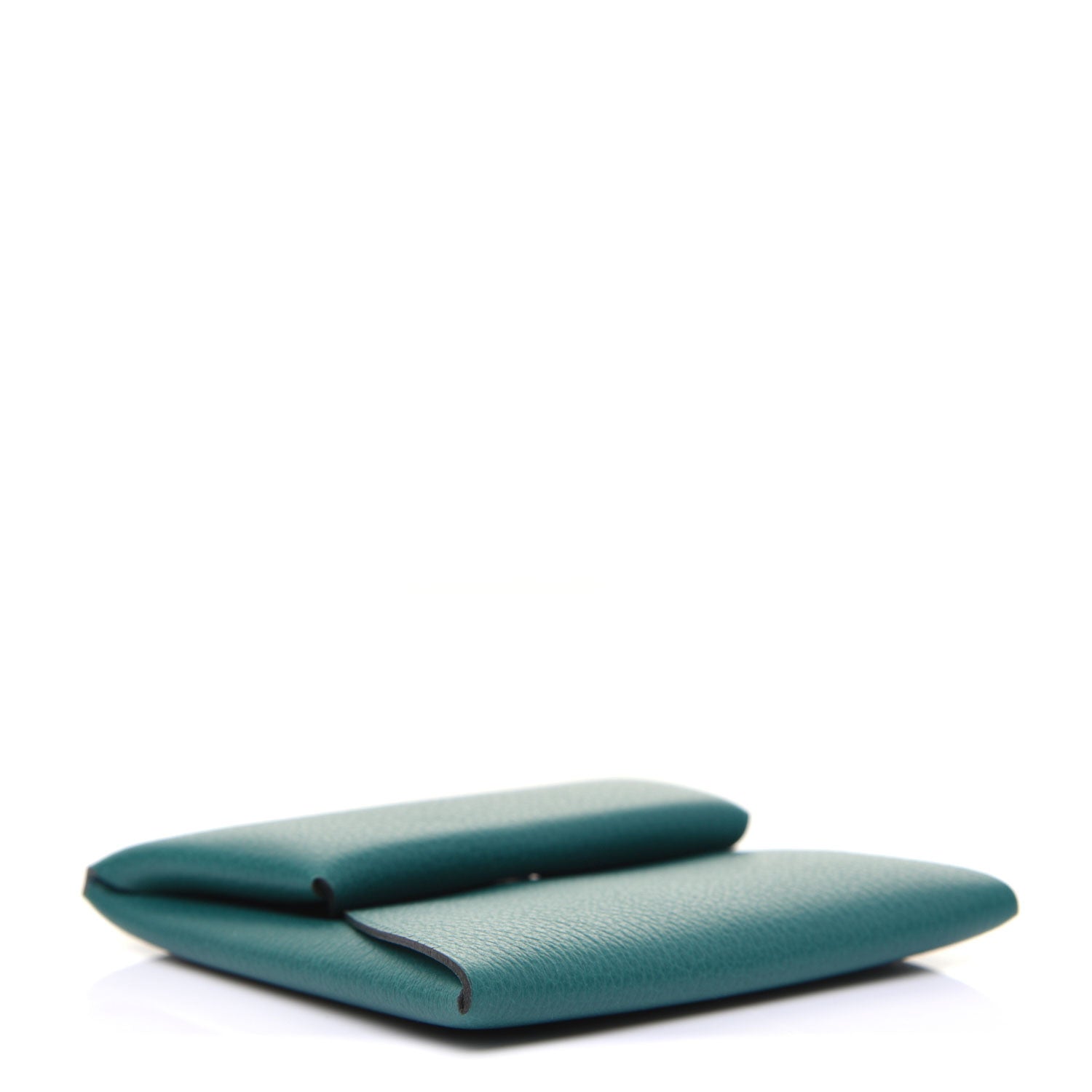 Hermes Evercolor Verso Bastia Coin Purse Malachite Bleu Atoll 4 of 8