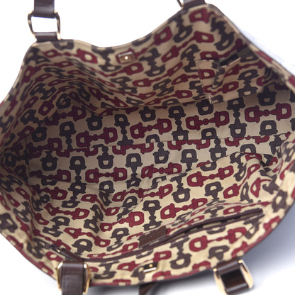 Gucci Guccissima Large Abbey Tote Dark Brown 5 of 10