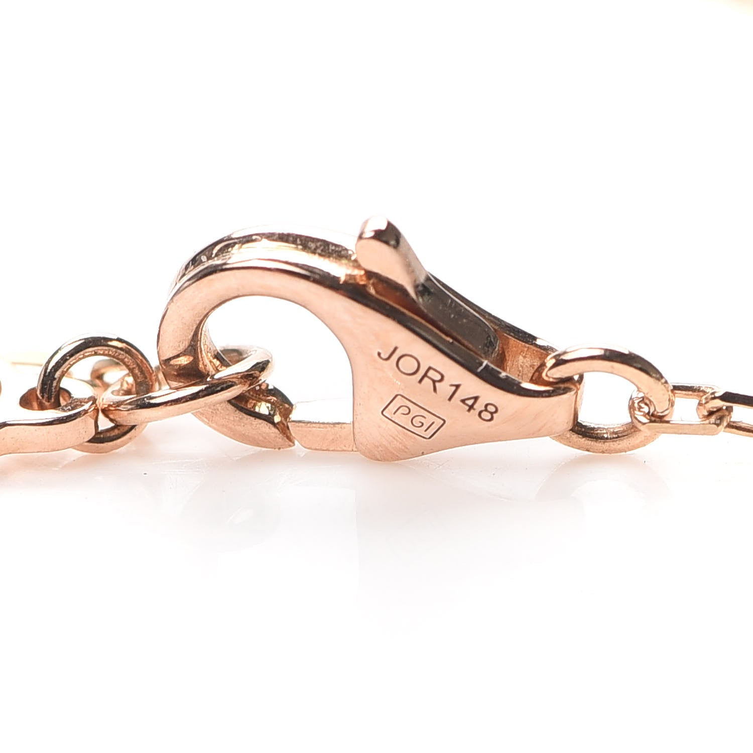 Cartier 18K Pink Gold Diamond SM D'Amour Pendant Necklace 4 of 7