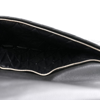 Chanel Caviar Quilted CC Beauty Clutch Black 5 of 9