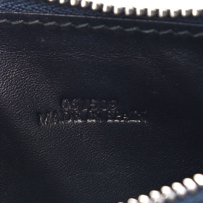Loewe Calfskin Embossed Repeat Coin Card Holder Navy 7 of 8