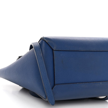 Celine Grained Calfskin Micro Belt Bag Indigo 9 of 11