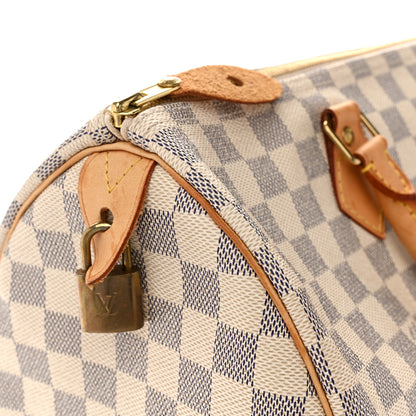 Louis Vuitton Damier Azur Speedy 35 12 of 15