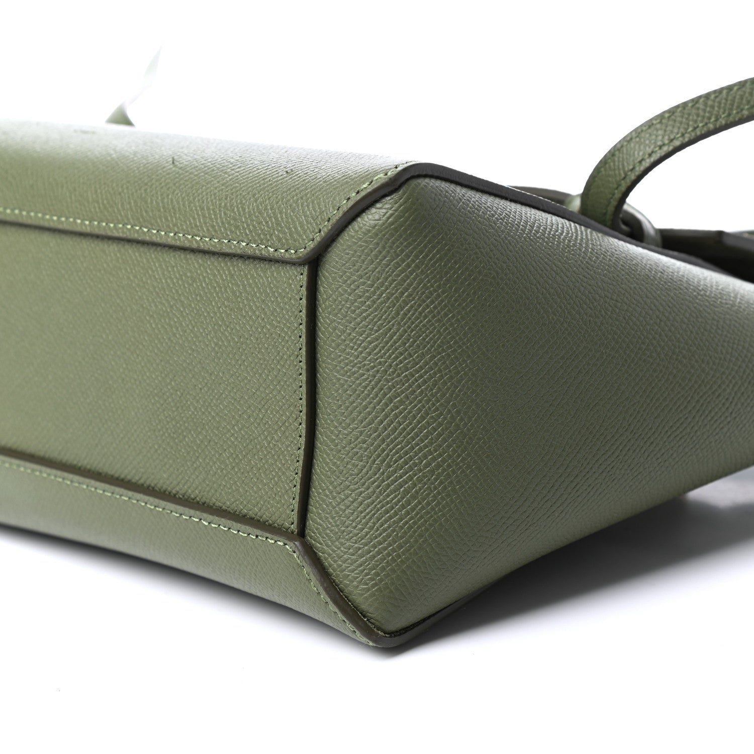 Celine Grained Calfskin Nano Belt Bag Light Khaki 10 of 11