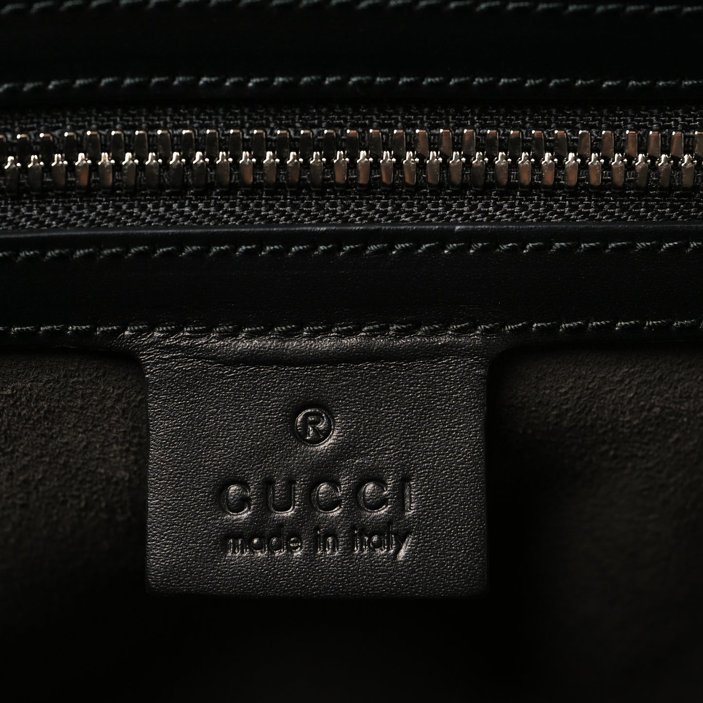 Guccissima Signature Medium Duffle Black