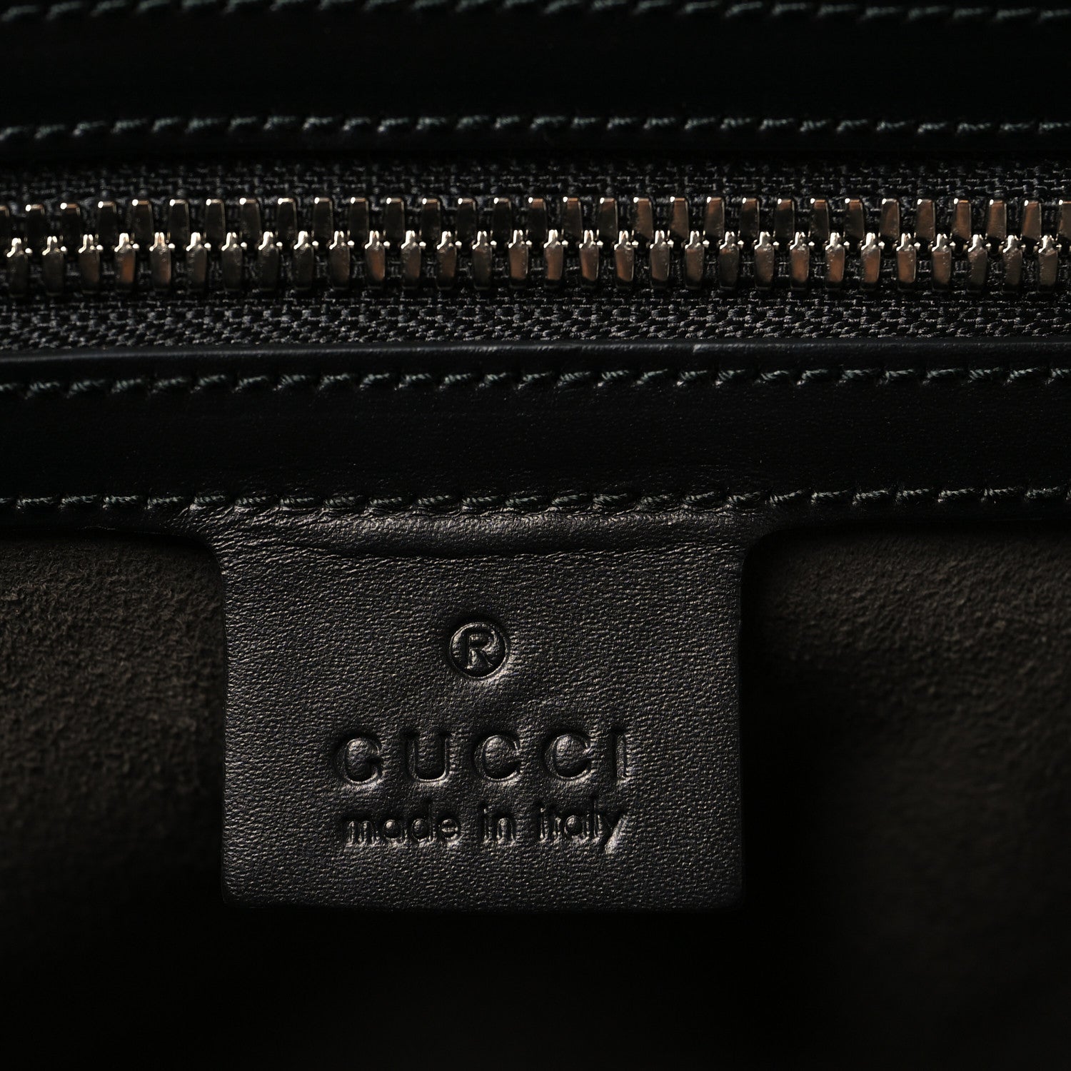 Gucci Guccissima Signature Medium Duffle Black 5 of 11
