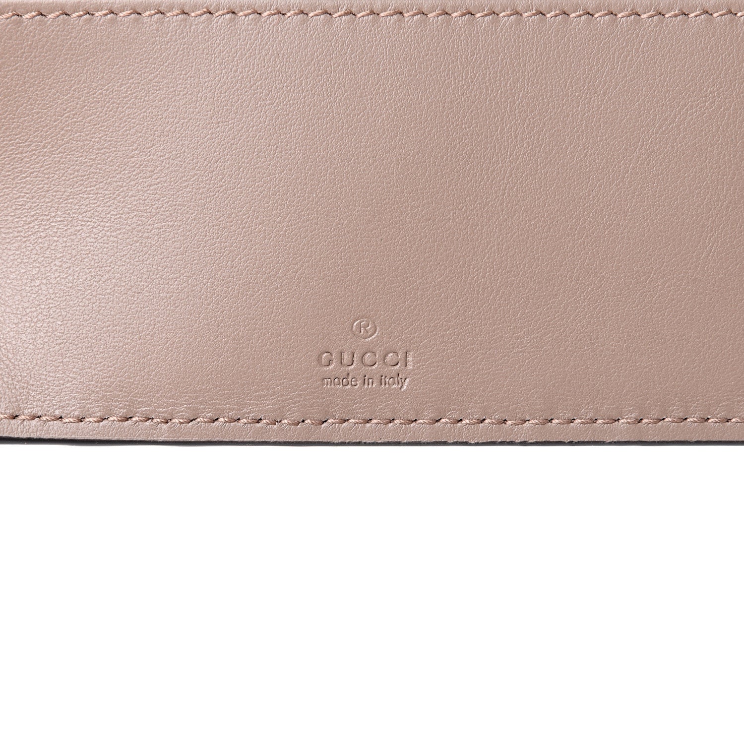 Gucci Calfskin Vertical Card Case Beige 8 of 8