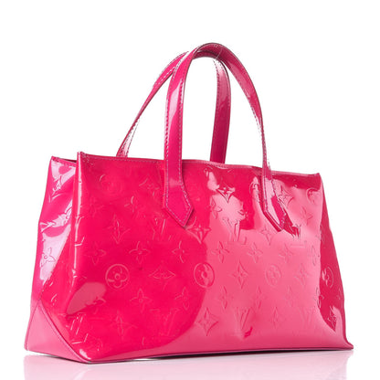 Louis Vuitton Vernis Wilshire PM Rose Pop 3 of 7