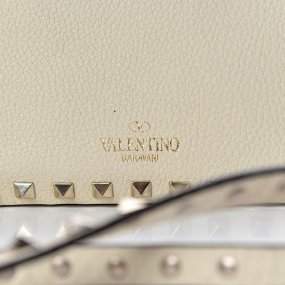 Valentino Garavani Grained Calfskin Rockstud Camera Crossbody Bag Ivory 6 of 11