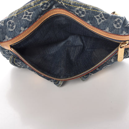 Louis Vuitton Monogram Denim Baggy PM Blue 5 of 12