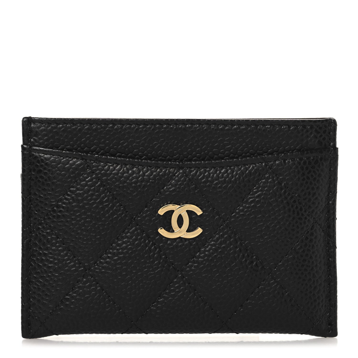 Chanel Caviar Quilted Card Holder Black 1 of 9