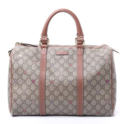 Gucci GG Supreme Stars Medium Joy Boston Pink 1 of 14
