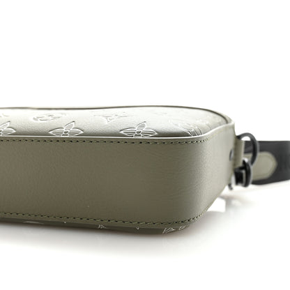 Louis Vuitton Monogram Shadow G65 Trio Messenger Olive Green 10 of 11
