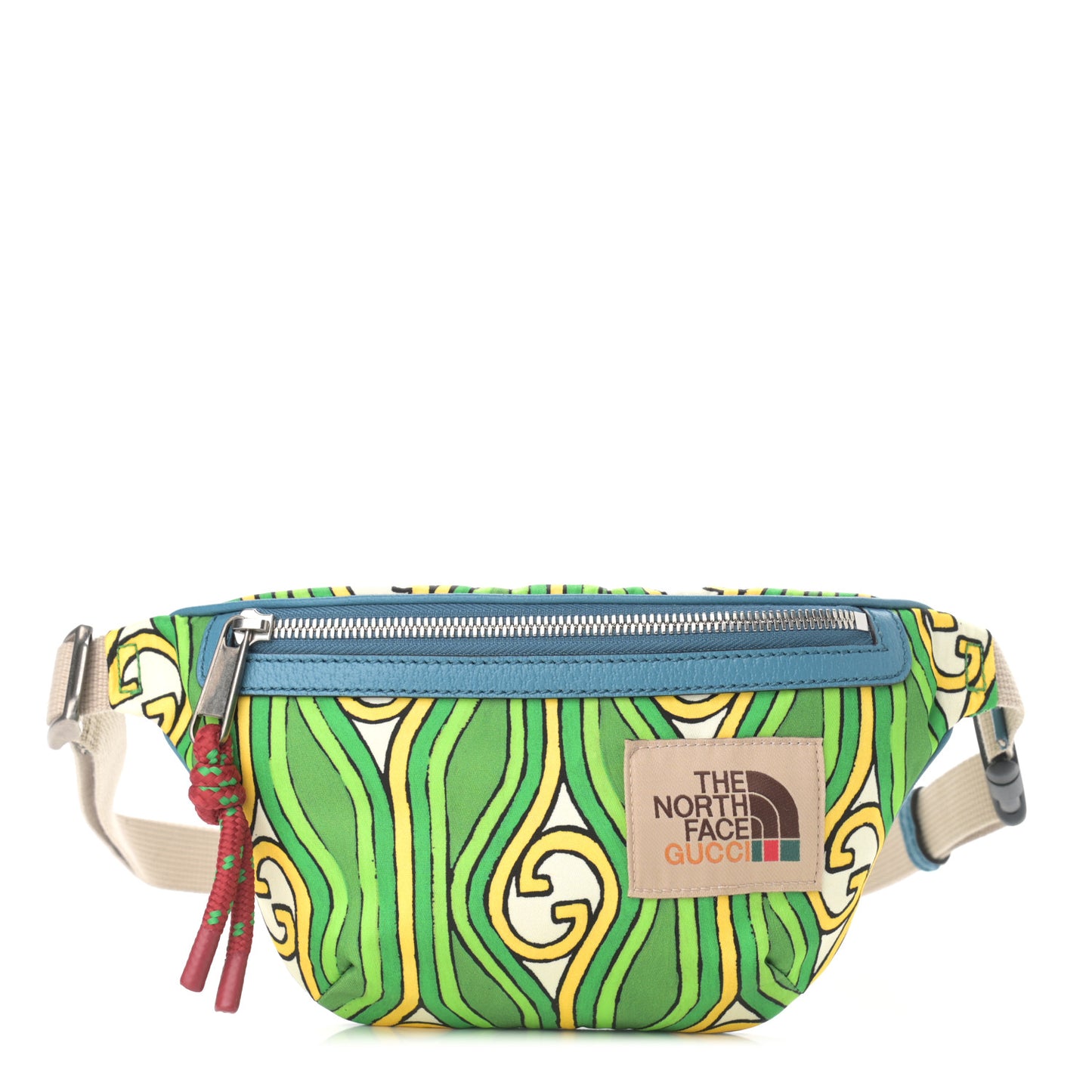 X THE NORTH FACE Econyl Nylon Belt Bag Green
