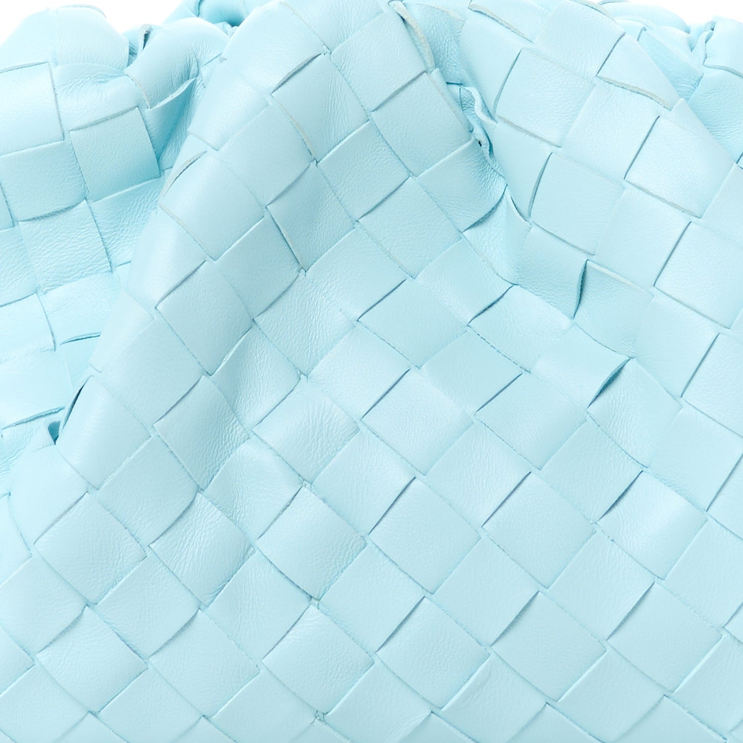 Nappa Intrecciato Teen Pouch Ice