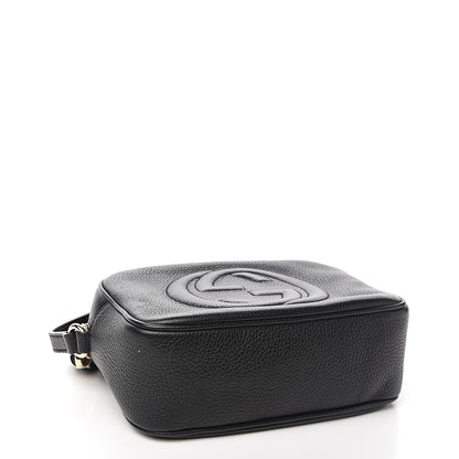 Gucci Pebbled Calfskin Small Soho Disco Bag Black 3 of 8
