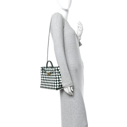 Bottega Veneta Nappa Intrecciato Small Andiamo Shoulder Bag Glacier Green 2 of 12