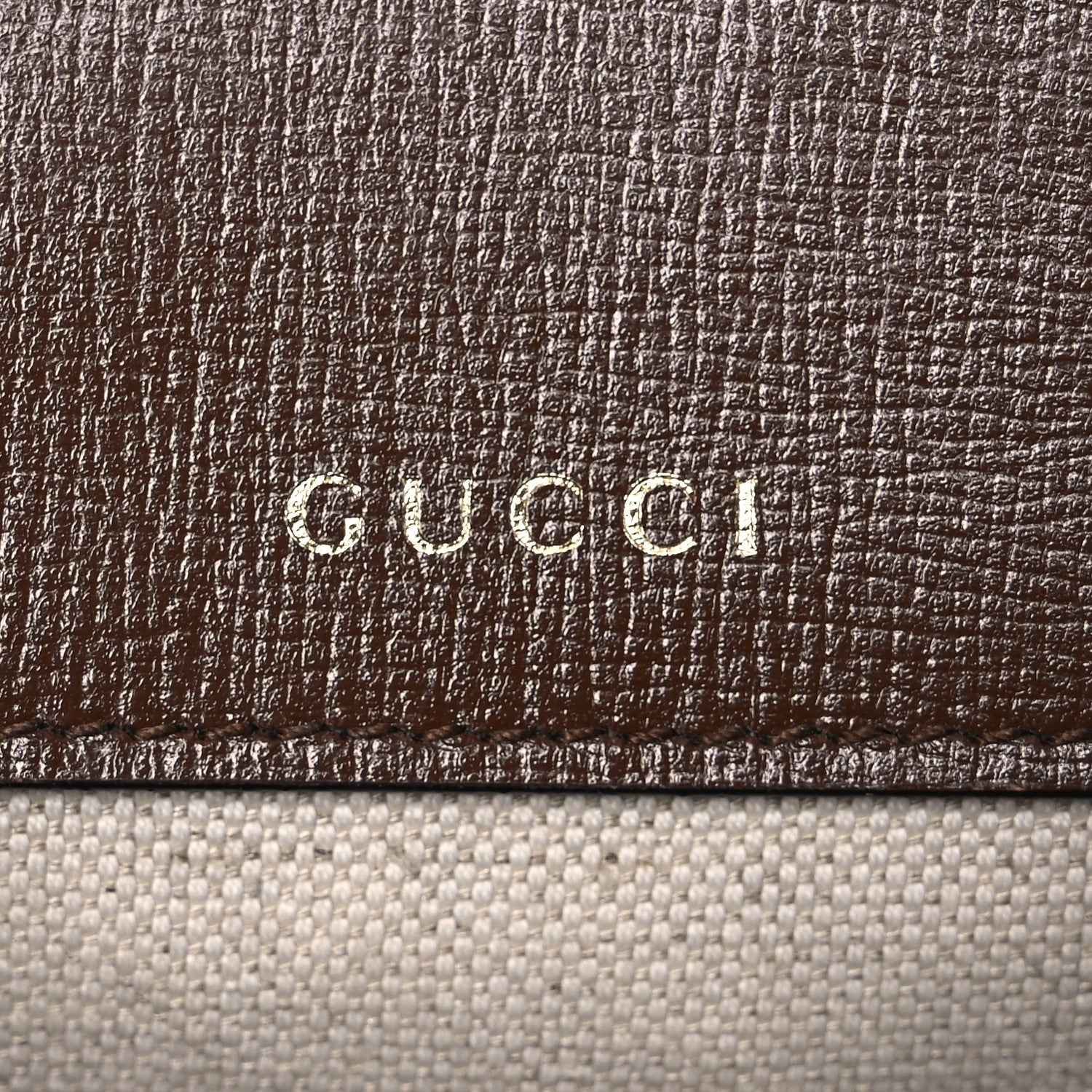 Gucci GG Supreme Monogram Web Mini Horsebit 1955 Shoulder Bag Beige Brown Sugar 6 of 16