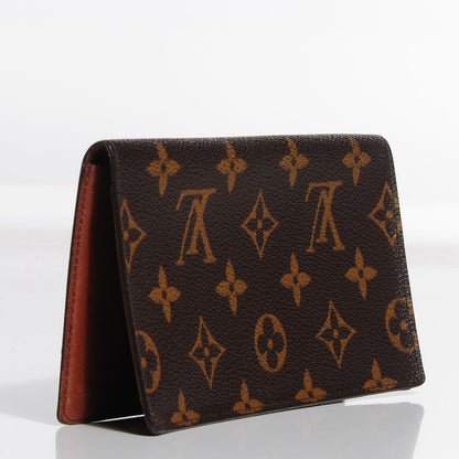 Louis Vuitton Monogram Simple Checkbook Holder Wallet Cover 3 of 6
