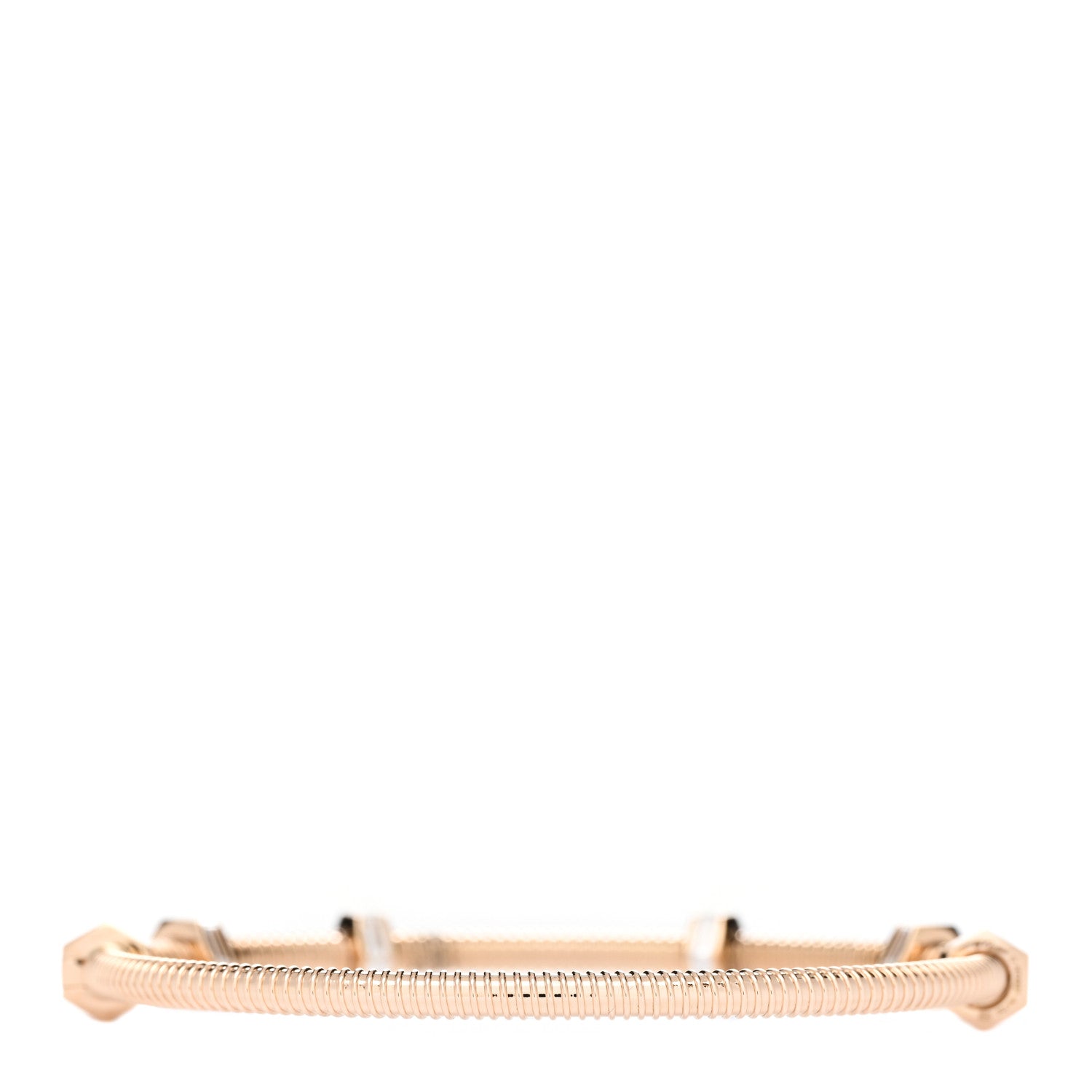 Cartier 18K Pink Gold Diamond Ecrou de Cartier Bracelet 17 2 of 4