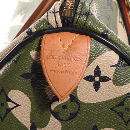Louis Vuitton Monogramouflage Speedy 35 7 of 7