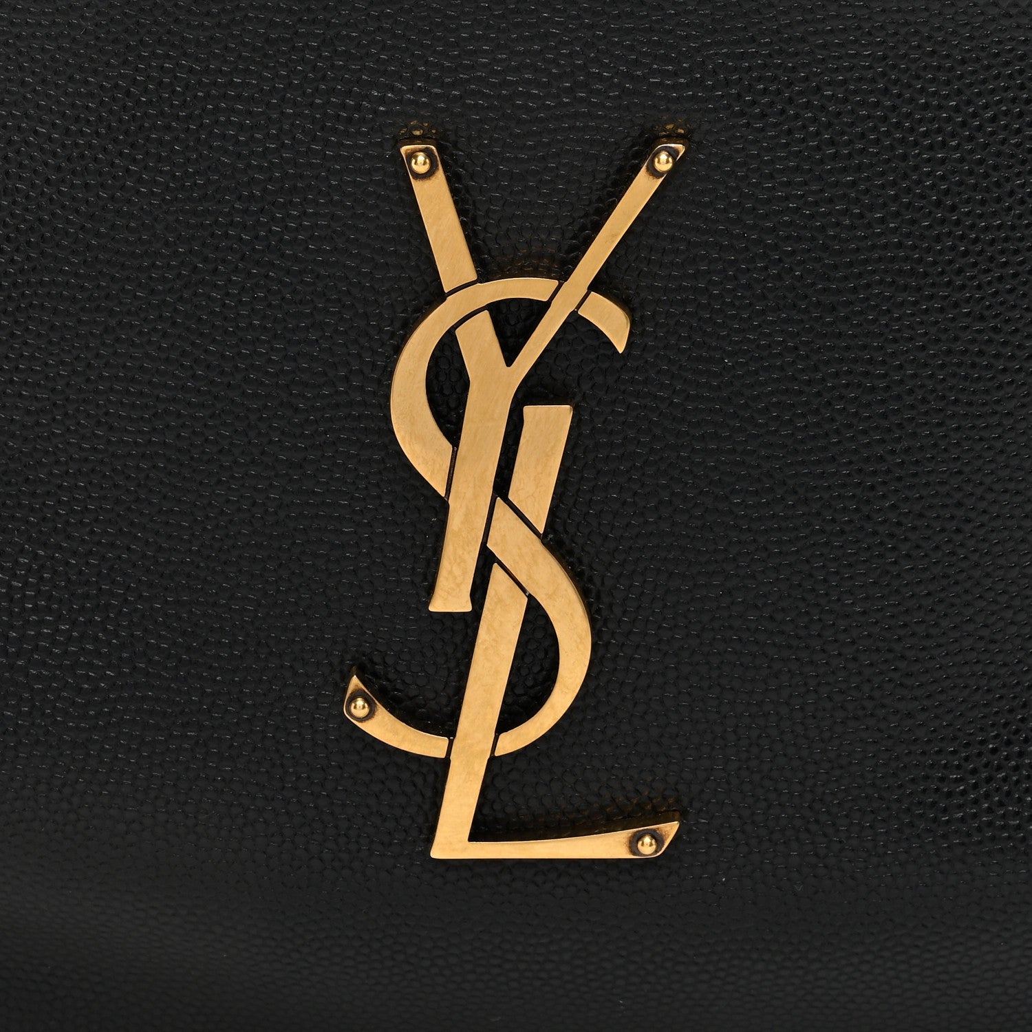 Saint Laurent Grain De Poudre Monogram Belt Bag Black 7 of 9