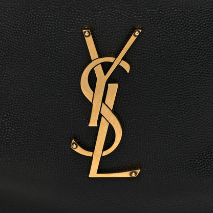 Saint Laurent Grain De Poudre Monogram Belt Bag Black 7 of 9