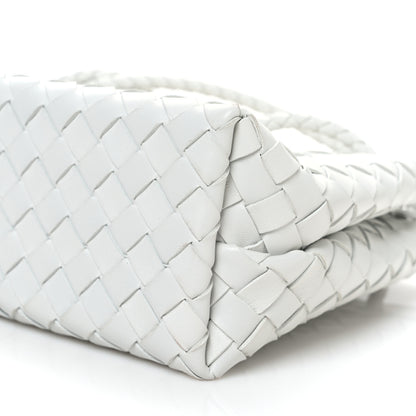 Bottega Veneta Nappa Intrecciato Small Andiamo Shoulder Bag Hoarfrost 9 of 9