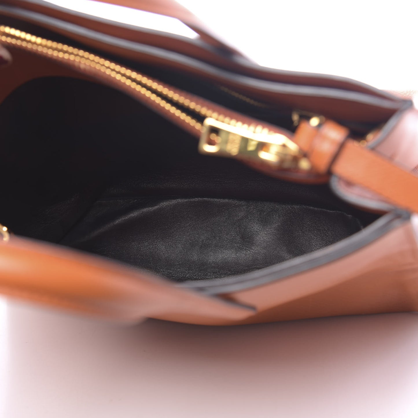 Saffiano Soft Triple Pocket Tote Papaya