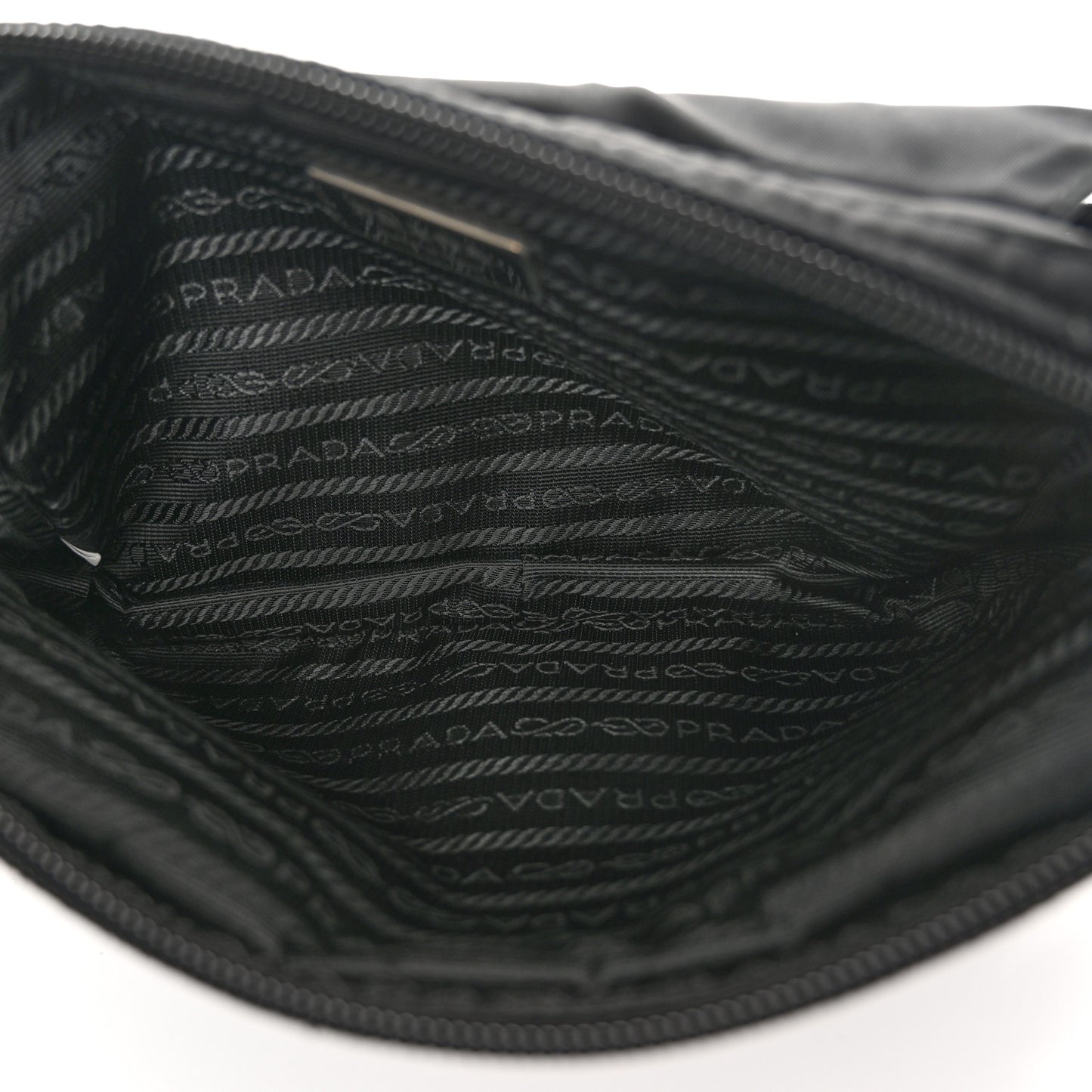 Tessuto Nylon Belt Bag Black