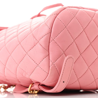 Chanel Lambskin Quilted Small Urban Spirit Backpack Pink 9 of 11