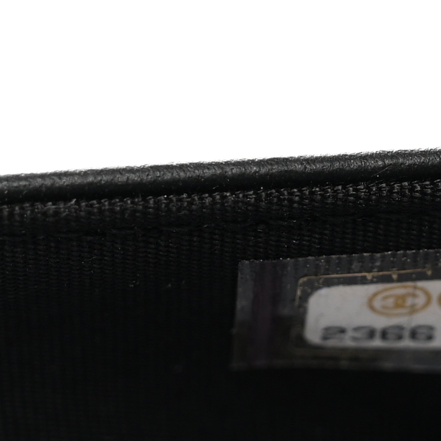 Chanel Calfskin Painted Chevron Embossed Boy Wallet On Chain WOC Black 7 of 11