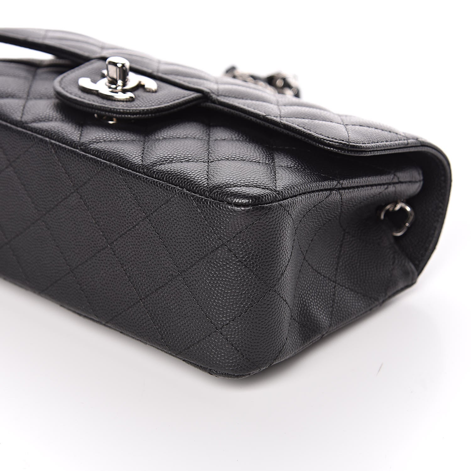 Chanel Caviar Quilted Mini Rectangular Flap Black 9 of 11