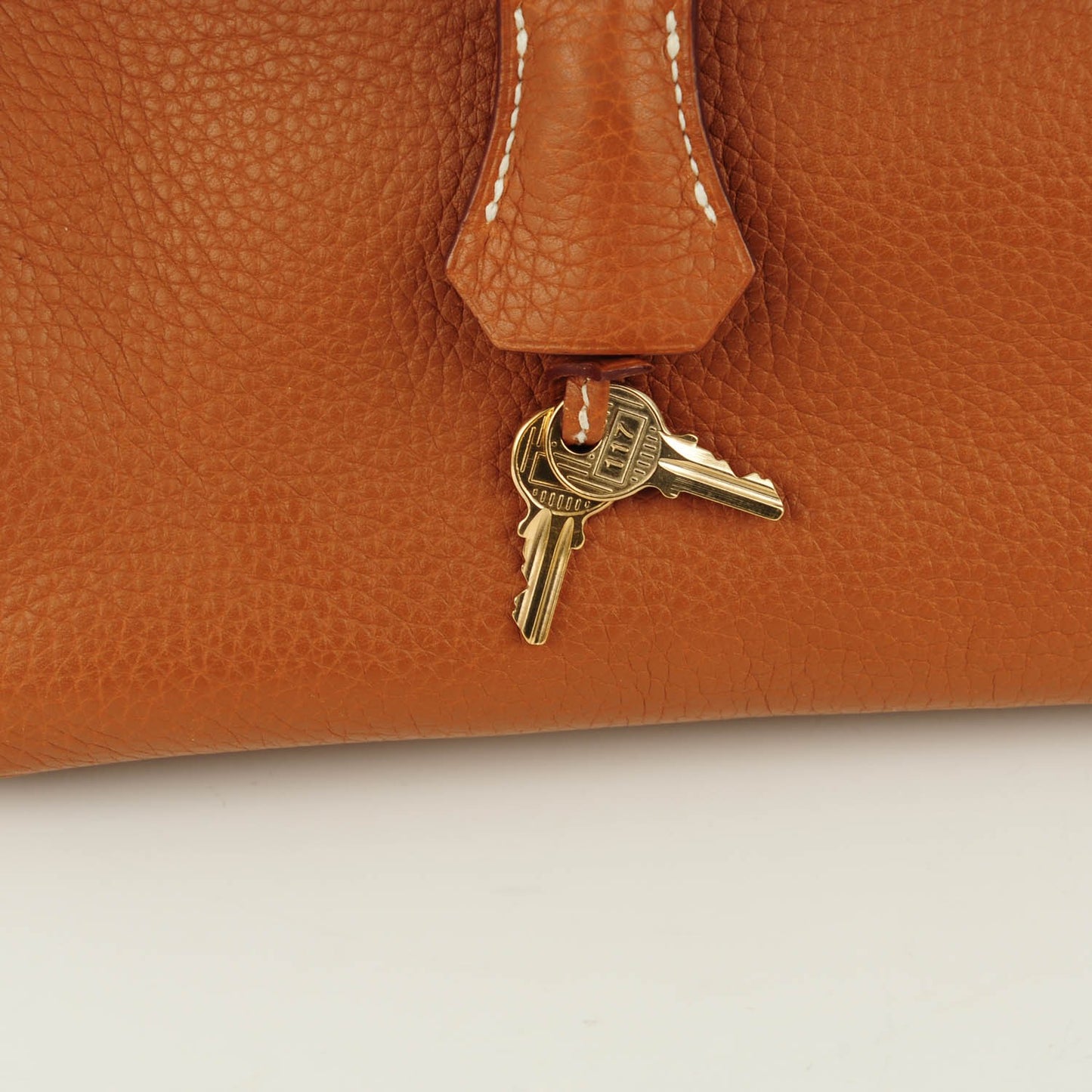 Taurillon Clemence Birkin 35 Gold