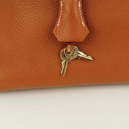 Hermes Taurillon Clemence Birkin 35 Gold 16 of 24